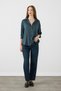 Silky Satin Relaxed Fit Shirt - Green - 2