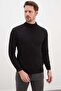 Basic High Neck Regular Fit Knit Sweater - 7
