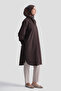 Embroidered Long Tunic Brown - 3