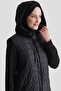 Quilted Mixed Cap Black - 5