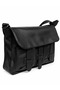 Olivia Black Women's Daily Soft Leather Zippered Belted Cross Business School Briefcase Messenger Bag - 2