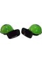 Set of 2 Piece Car Horn - Green and Black