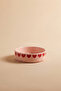 Sweetheart Heart Detailed Snack Bowl 10 cm