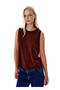 Thin Knit Burgundy Knitwear Top