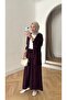 Women's flowy and hooded hijab tracksuit set
