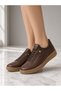 Kemal Aygün-Mammamia Genuine Leather Orthopedic Sole Women's Sneaker - 6