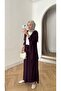 Women's flowy and hooded hijab tracksuit set - 8