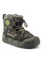 Lace-Up Zippered Boys' Gray Anatomical Casual Boots Shoes - 2
