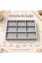 9-Compartment Velvet Jewelry Organizer Tray 24X34 cm – Jewelry Organizer for Jewelry Store Display and Home Use - 4