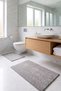 2-Piece Mabel Soft Bath Mat Set 60X100+50X60 cm Non-Slip Latex Base, Soft Surface, Washable