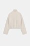 Soft Textured Balloon Bomber Jacket - 4