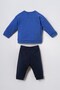 U.S. Polo Assn Baby Boy 2-Piece Set Blue - 4