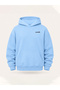 Unisex Women's and Men's No Surrender Design Printed Oversize 3 Thread Hooded Sweatshirt - 2