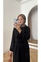 Women's Pants with Pleats and Pockets, Hijab Suit - 4