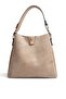 Vizon - Latte Suede Women's Shoulder Bag Sp1295