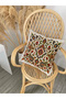 Double-Sided Digital Print Throw Pillow Cover - Embroidery Series - 2
