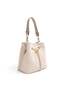 Beige - Sand Suede Women's Crossbody Bag Sp1266 - 2