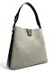 Life Green - Black Suede Women's Shoulder Bag Sp1295 - 3