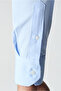 Long Sleeve Slim Fit Plaid Cotton Easy-Iron Classic Shirt - 5