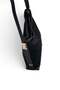 Black - Black Suede Women's Shoulder Bag Sp1285 - 6