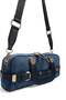 Navy Blue - Navy Blue Suede Women's Handbag Sp1258 - 7