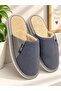 Home Men's House Slippers Soundproof Wool Slippers with Sound-Absorbing Insole - 3