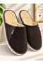 Home Men's House Slippers Soundproof Wool Slippers with Sound-Absorbing Insole - 5