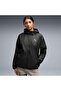 Essentials Regular Women's Black Hooded Jacket