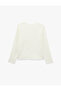 Regular Fit Long Sleeve Crew Neck Basic Sweatshirt - 2