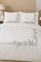Levanda Double Elastic Sheet Duvet Cover Set - Mi̇nt - 3