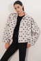 Women's A.Ekru Oversize Suede Jacket 1055 - A.Ekru - 3