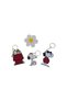 3D Snoopy 3-Piece Gift Keychain Bag Charm - 3