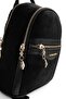 Black - Black Suede Women's Backpack Sp983 - 5