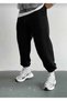 Unisex Black Sweatpants Summer - 2