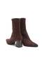 Denise Brown Stretch Heeled Boots - 5