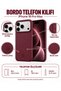 Bexocase iPhone 18 Pro Max Plum Leather Case with Magnetic Features - 5