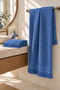 Ceylin Waffle 2-Piece Bath Towel Set 50X90 + 70X140 cm Fringed - 4