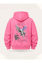 Unisex Women's and Men's Fall Forward Design Text Printed Oversize 3 Thread Hooded Sweatshirt - 5