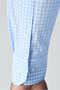 Long Sleeve Regular Fit Embroidered Pocket Cotton Easy-Iron Classic Plaid Shirt - 5