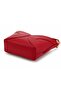 Women's Red Large Size Shoulder Bag with Large Internal Volume, Casual and Stylish Tote Bag - 5