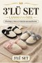 3-Piece Advantageous Package Winter Plush Home Slipper Set Mixed Color Soft Winter Casual Home Slippers Dowry Gift Package