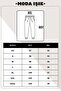 -Women's*Men's Rubber Leg Slimfit Jogger Sweatpants - 4