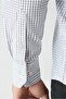 Long Sleeve Regular Fit Plaid Cotton Easy-Iron Classic Shirt - 4