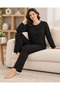 Milan Long Sleeve Pajama Set - 5