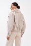 Women's Fur Short Cashmere Coat 265296 - - 5