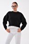 Women's Skirt-Looking Shirt-Crew Neck Short Sweatshirt 265219 - 4