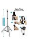 Selfie Ring Light 10 Inch with Tripod Stand Dimmable Led Camera Ring Light and Phone Holder for Live Stream Makeup YouTube Video Compatible with iPhone Android Remote - 8