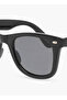 Men Square Frame Grey Lens Sunglasses - 6