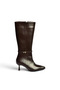 Z920800709 Brown Thin Heeled Women's Boots - 6