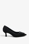 Radona Women's Heeled Shoes - Black Suede